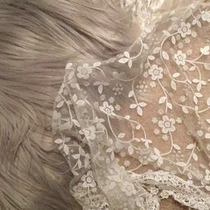 3pc fur rug, headband & scarf newborn photo props